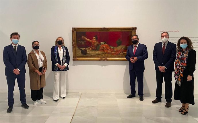 Presentación de la muestra 'Obras emblemáticas del siglo XIX en la Colección Fundación Cajasol'