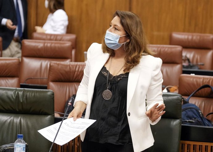 La consejera de Agricultura, Ganadería, Pesca y Desarrollo Sostenible, Carmen Crespo.
