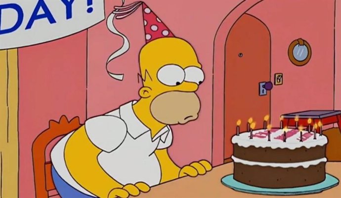 Homer Simpson cumple 65 años