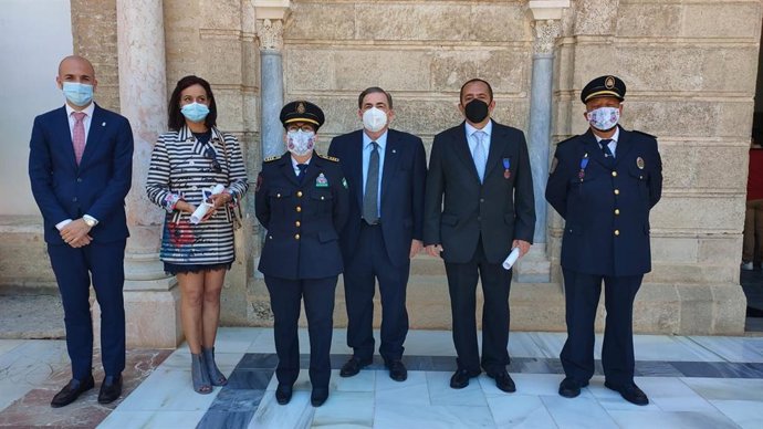 Entrega de medallas al mérito de la Protección Civil en Andalucía