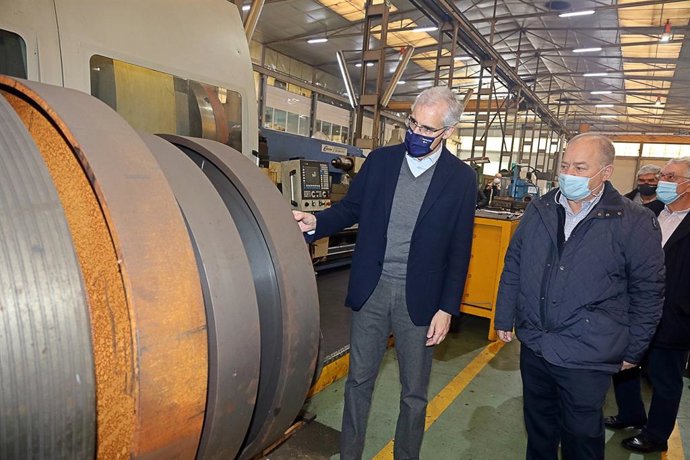 El vicepresidente segundo durante la visita