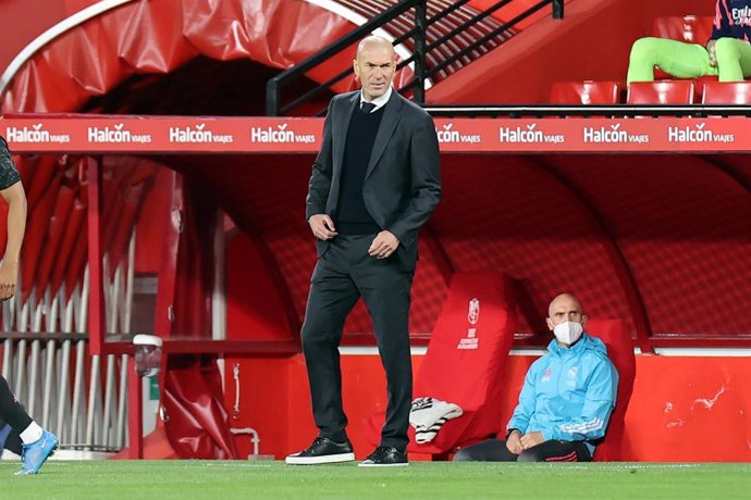 Zinédine Zidane, técnico del Real Madrid