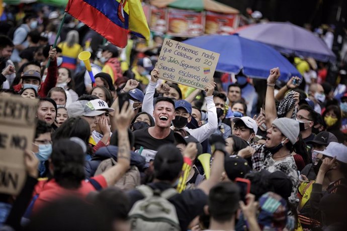 Protestas en Colombia contra el Gobierno