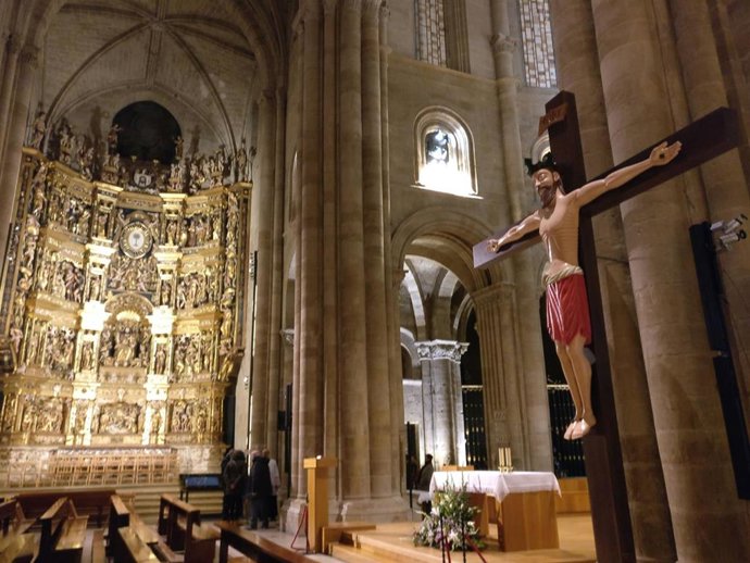 Archivo - Interior Catedral de Santo Domingo de la Calzada (La Rioja)
