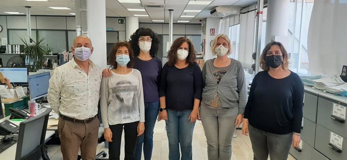 Equipo de la Unidad de Dependencia del Ayuntamiento de Palma.