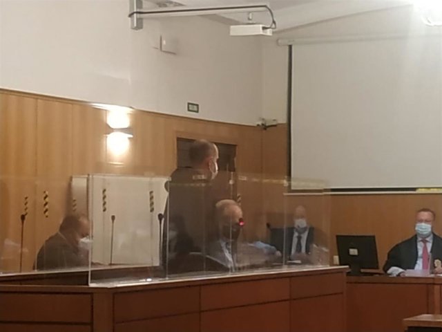 El contable absuelto, durante el juicio en la Audiencia de Valladolid.