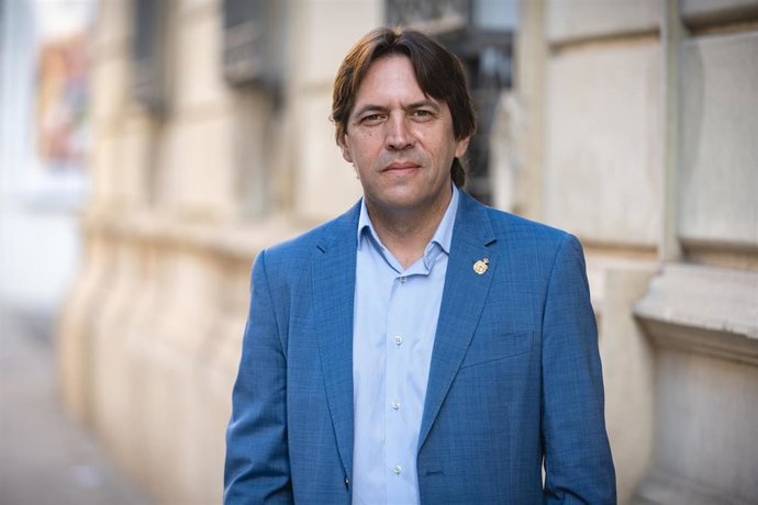 Archivo - El coordinador provincial de Ciudadanos en Almería, Rafael Burgos