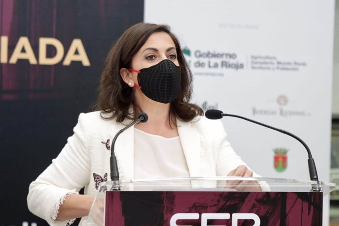 La presidenta del Gobierno de La Rioja