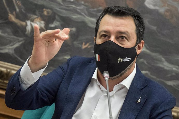 Matteo Salvini, líder de la Liga