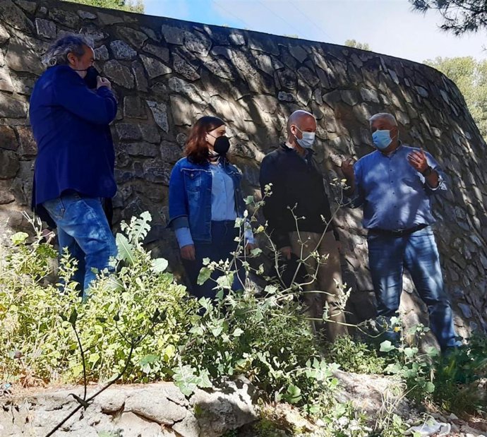 Visita al barrio de Antonio Díaz.