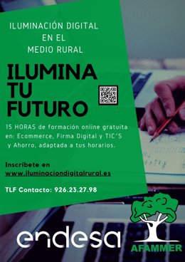 Cartel del programa 'Ilumina tu futuro'