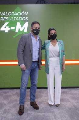 Rueda de prensa de Vox tras la reunión del Comité de Acción Política