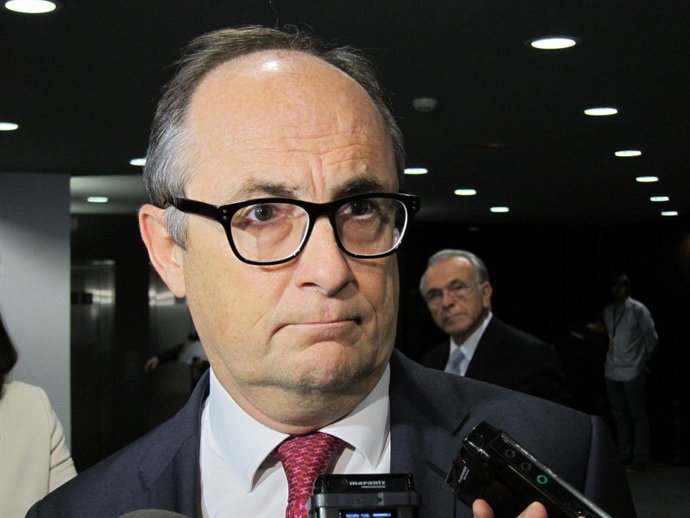 Archivo - El presidente de Instituto para la Estabilidad Financiera (FSI, por sus siglas en inglés), Fernando Restoy
