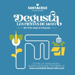 Archivo - Cartel de la ruta gastronómica 'Degusta las Fiestas de Mayo'