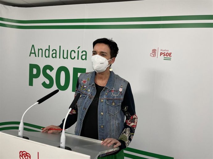 La componente de la gestora del PSOE de Huelva Susana Rivas.