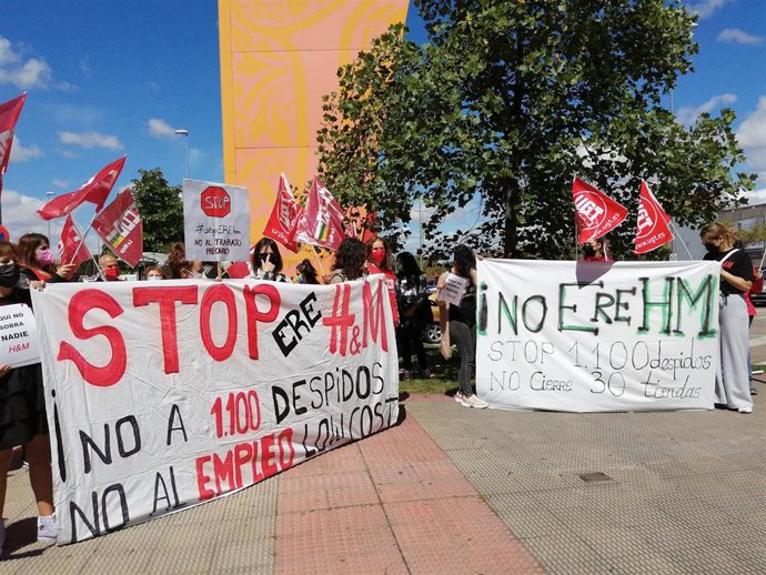 Concentración H&M En Logroño