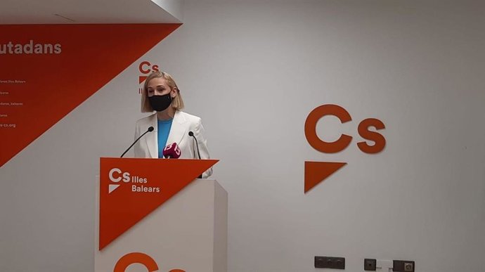 La portavoz de Ciudadanos en el Ayuntamiento de Palma, Eva Pomar.