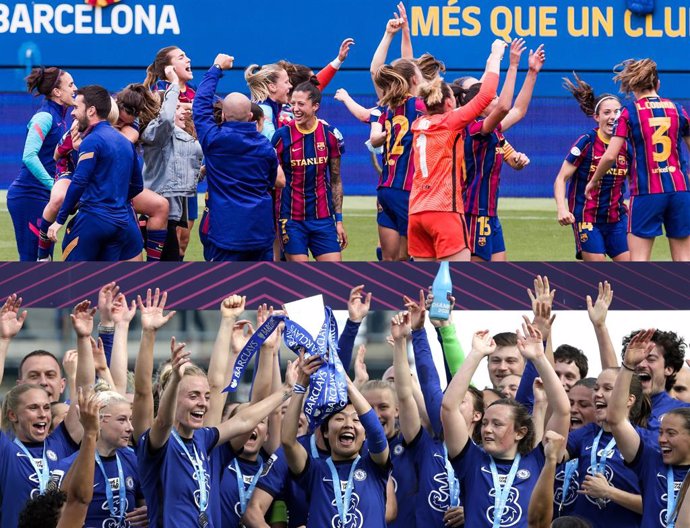 Bara Femení y Chelsea Women, rivales en la final de la UEFA Women's Champions League 2021 que se disputará el domingo 16 de mayo en el Gamla Ullevi de Gotemburgo (Suecia)