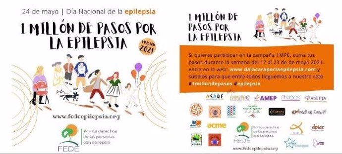 Campaña 'Un millón de pasos por la epilepsia'
