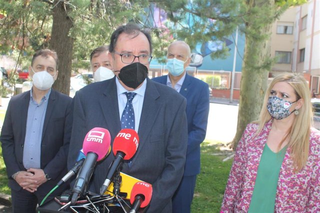 El secretario general de Instituciones Penitenciarias, Ángel Luis Ortiz, en Cuenca