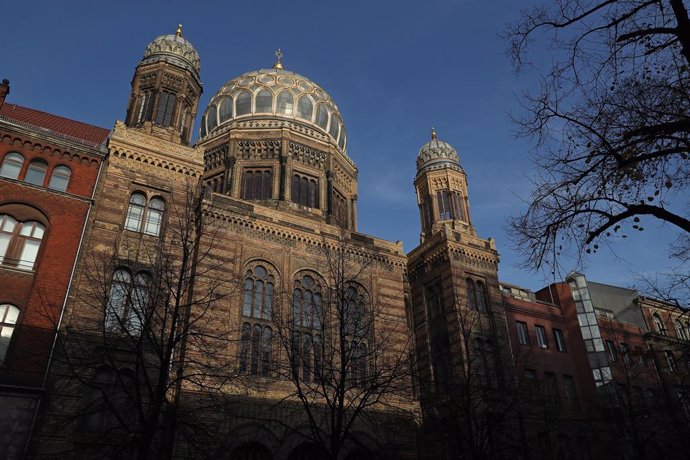 Archivo - Nueva sinagoga de Berlín en Alemania