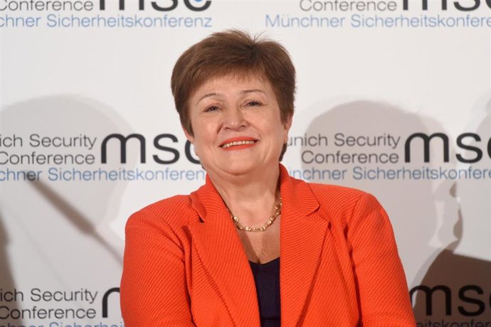 Archivo - La directora gerente del Fondo Monetario Internacional (FMI), Kristalina Georgieva