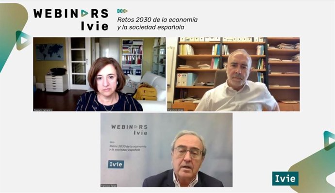 Webinar Retos 2030 de la economía y la sociedad española
