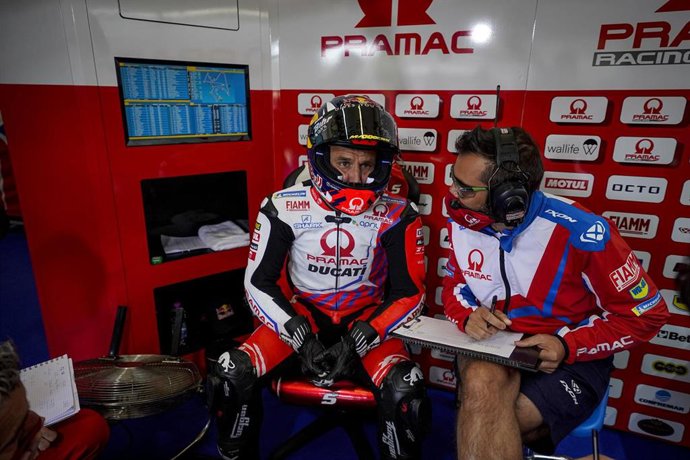 Zarco Johann (fra), Pramac Team, Ducati Desmosedici GP21, portrait during the 2021 MotoGP Gran Premio Red Bull de Espana, Spanish Grand Prix from April 30 to May 2, 2021 on the Circuito de Jerez - Angel Nieto , in Jerez, Spain- Photo Studio Milagro / DP