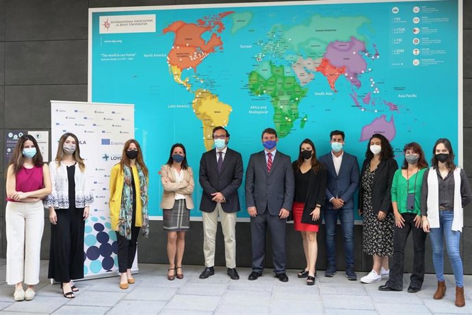 Más de 500 estudiantes internacionales estudiarán en la Universidad Loyola el próximo curso.