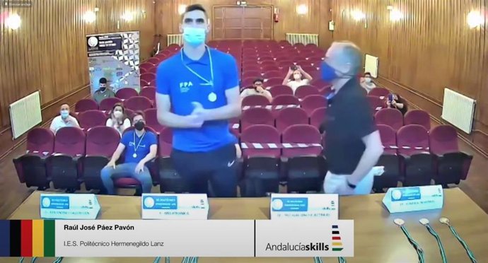 Uno de los premiados en el Campeonato Autonómico de FP