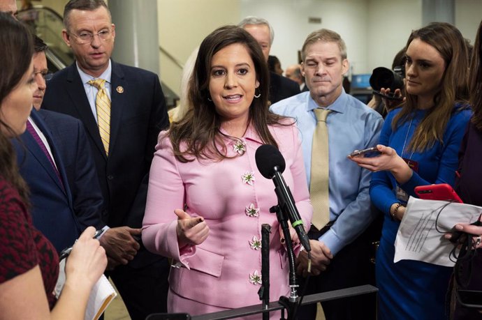 La representante republicana por Nueva York, Elise Stefanik