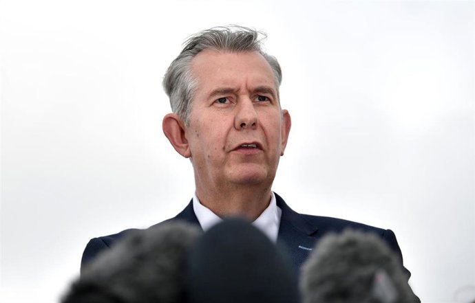 El ministro de Agricultura de Irlanda del Norte y nuevo líder del Partido Unionista Democrático (DUP), Edwin Poots .
