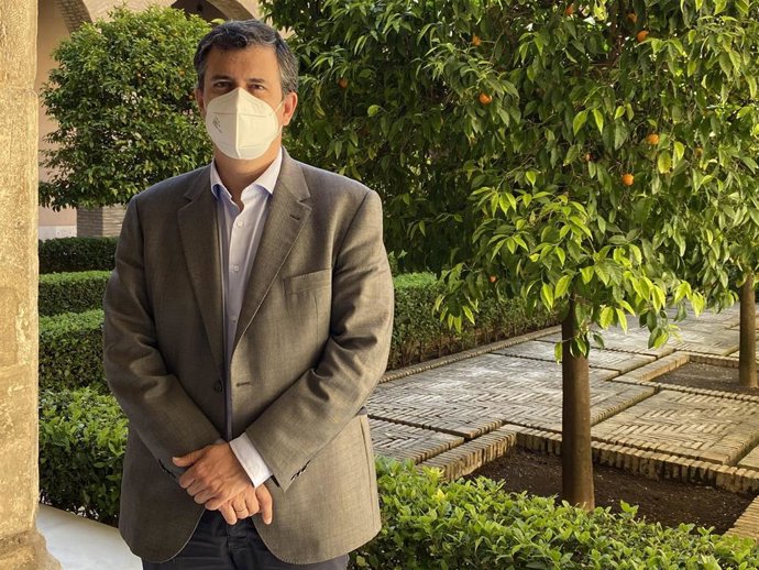 El presidente de CHA, Joaquín Palacín.