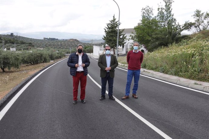 Diputación de Jaén aporta más de 160.000 euros para acondicionar la travesía de la antigua JV-2232 en La Bobadilla