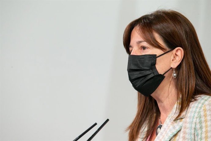 La consejera portavoz y de Igualdad, Blanca Fernández,