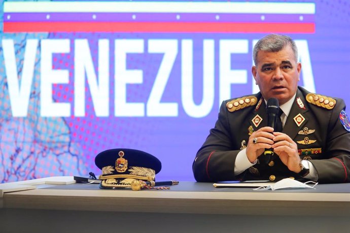 Archivo - El ministro de Defensa venezolano, Vladimir Padrino López