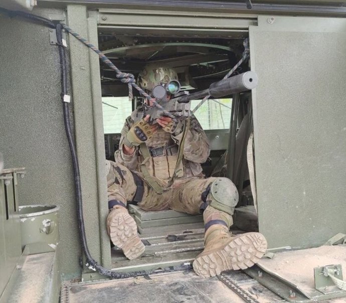 Unas maniobras de La Legión melillense en una imagen de archivo.