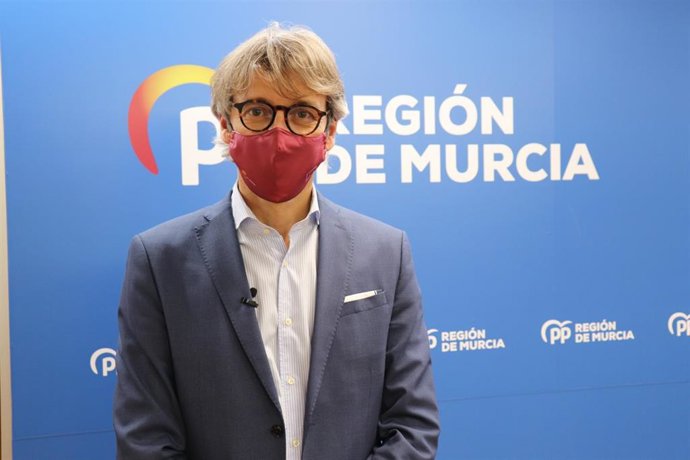 El vicesecretario de Sectorial y Desarrollo Económico del Partido Popular de la Región de Murcia, Luis Alberto Marín