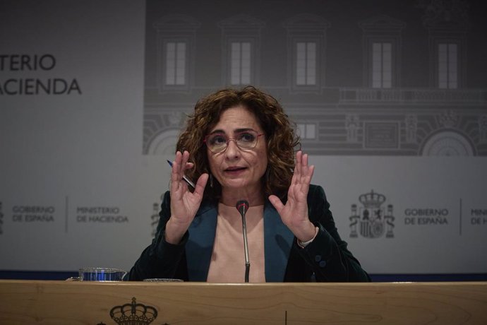 La ministra d'Hisenda i portaveu del Govern, María Jesús Montero
