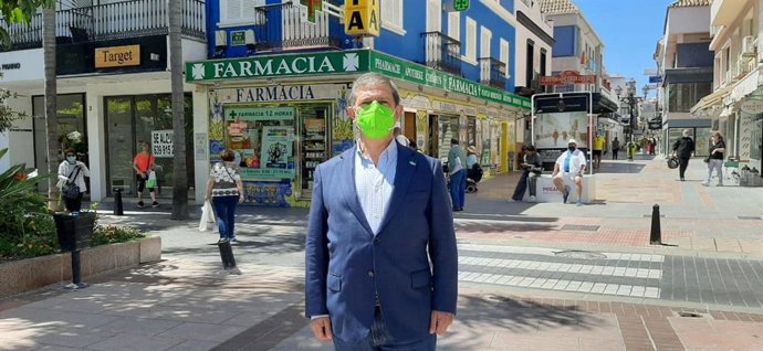 El parlamentario andaluz de Vox por Málaga Eugenio Moltó