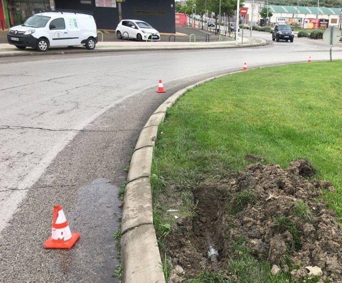 Ayuntamiento de Jaén repara e instala más de tres kilómetros lineales de la red de riego de parques y jardines