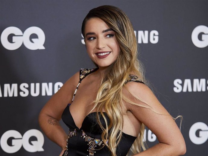 Lola Indigo attends the GQ Awards Man of the Year 2019 at Westin Palace Hotel in Madrid