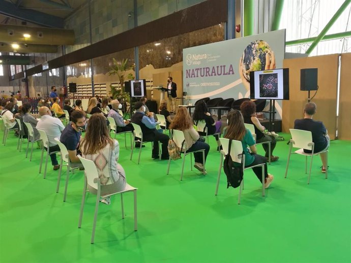 Celebración de NAturalia dentro de las actividades de NAtura Málaga, la primera feria presencial para el público celebrada en 2021 en Fycma y con más de 5.000 asistentes
