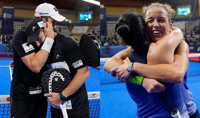 Belasteguín y Gutiérrez y Llaguno y Riera, campeones del Cupra Vigo Open del World Padel Tour