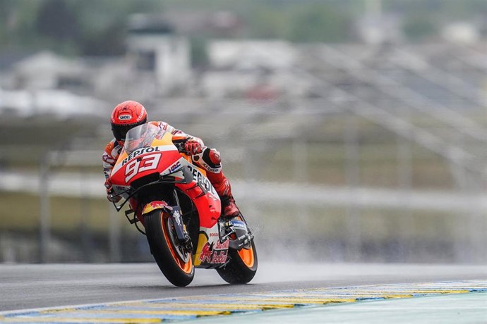 El piloto español de MotoGP Marc Márquez