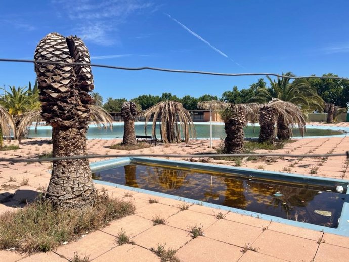 La piscina de Las Fuentezuelas.