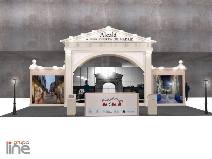 Stand de Alcalá de Henares en Fitur 2021