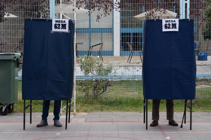Jornada de votación en Chile