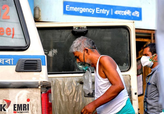 Un paciente de coronavirus en India