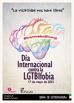 Cartel del Día Internacional contra la LGTBIfobia